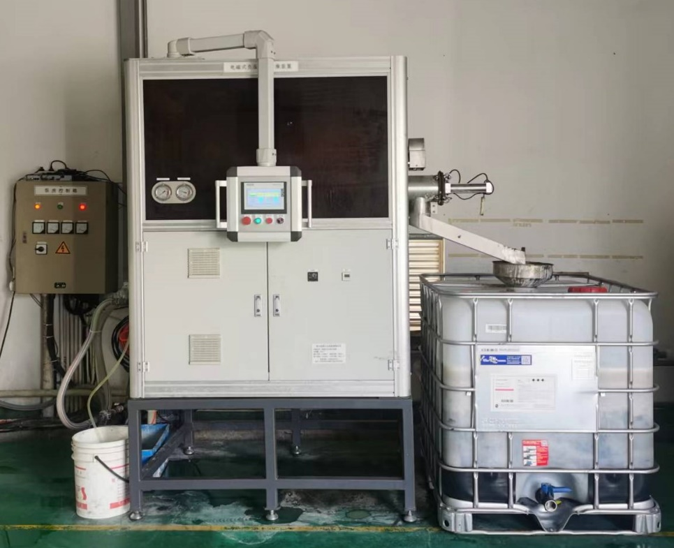 安义县某机械有限公司ZQ-JJ-0.5T蒸汽低温结晶蒸发设备乳化液案例